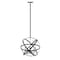 Z-Lite Cavallo 5 Light Pendant, Hammered Black 463-18HBK-CH - alternate 7